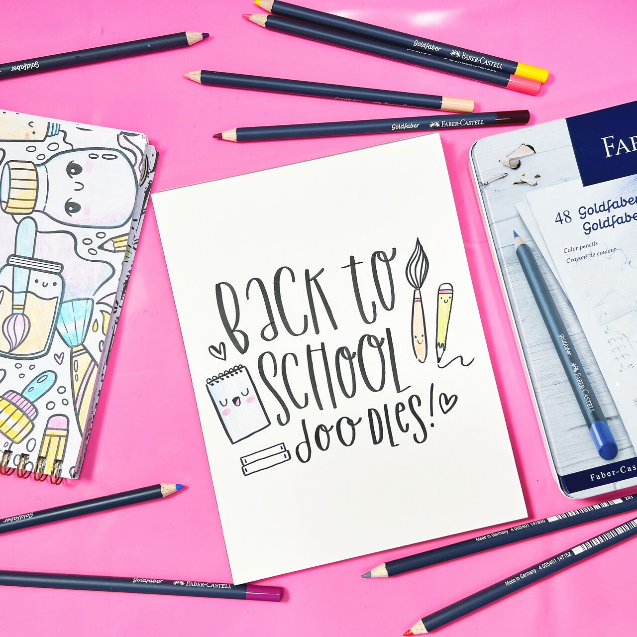 Back To School Kawaii Doodles with Faber-Castell®